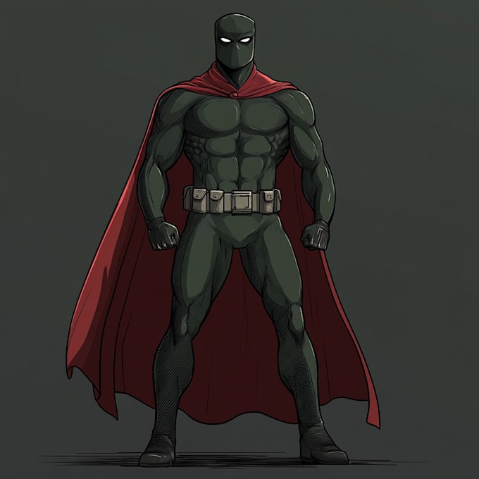 draw you a superhero character