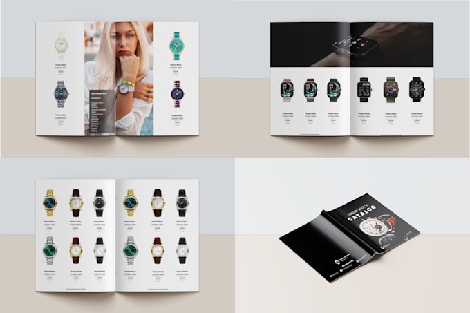design brochure or product catalog for you