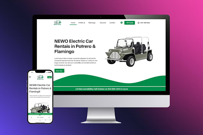 build a responsive wordpress business website with elementor