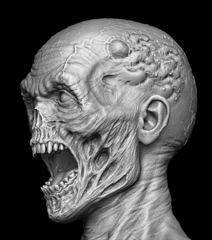 sculpt and texture 3d printing objects and characters