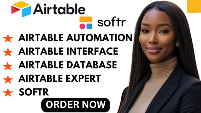 do airtable database, airtable interface, automation, softr, airtable expert