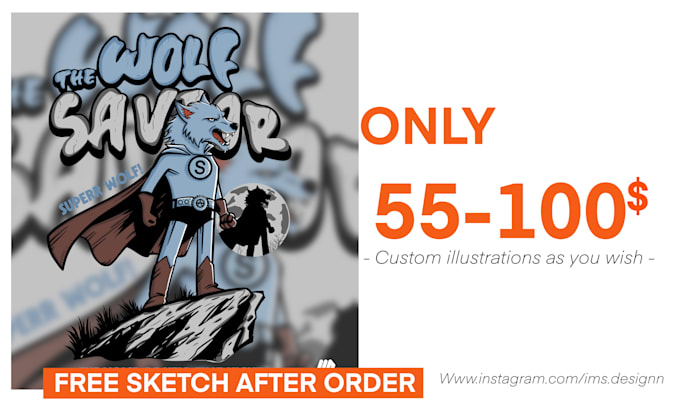 create cartoon vector illustration for t shirt design