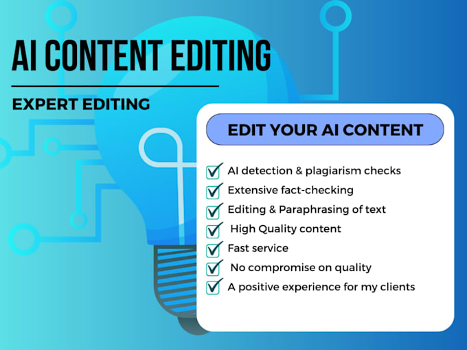 edit and rewrite your ai generated text, business content