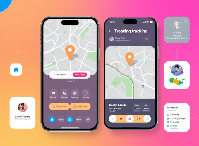 build tracking app car tracking app ev charging app taxi app