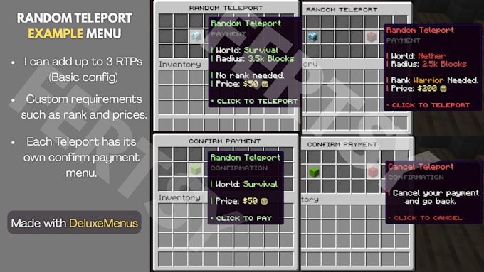 config plugins in your minecraft server