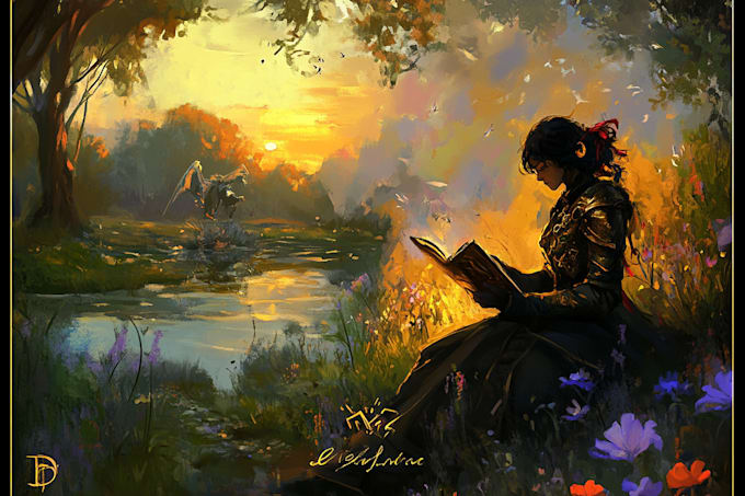 draw awesome illustration with realistic style