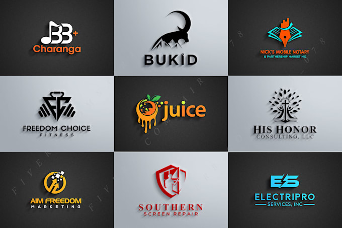 do modern minimalist logo design and branding kit