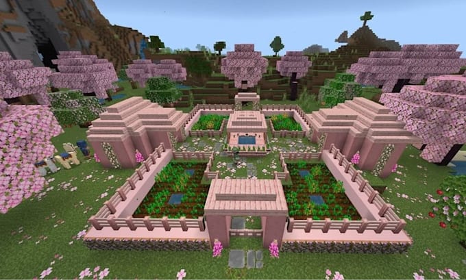 professionally build survival or creative minecraft builds