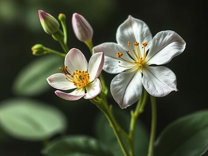 do botanical illustration with scientific focus