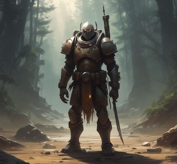 draw concept art, comic art and fantasy illustrations