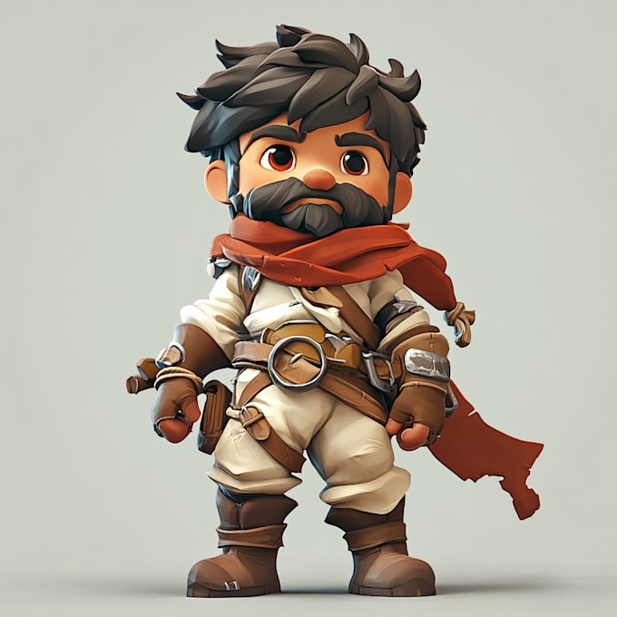 create 2d characters or game assets