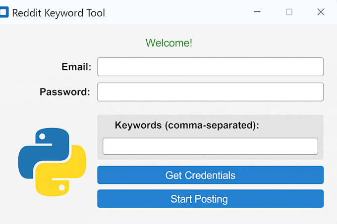 create a python bot to automate your tasks