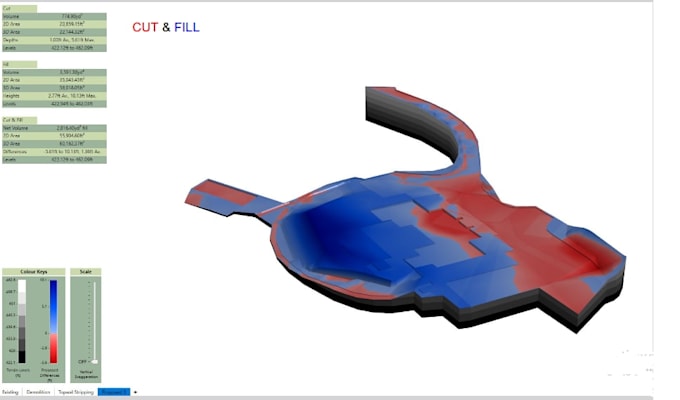 expert agtek,bluebeam, planswift earthwork takeoff cut fill analysis