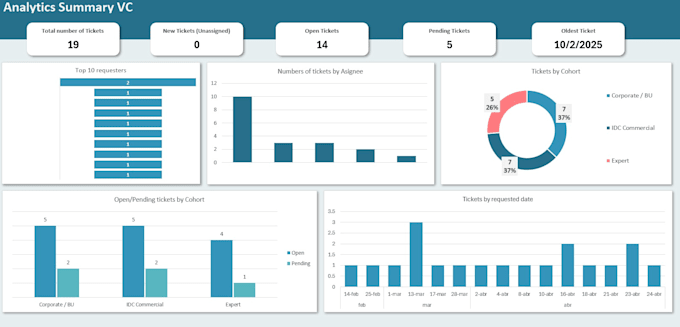 be your expert data analyst in excel, power bi, and tableau