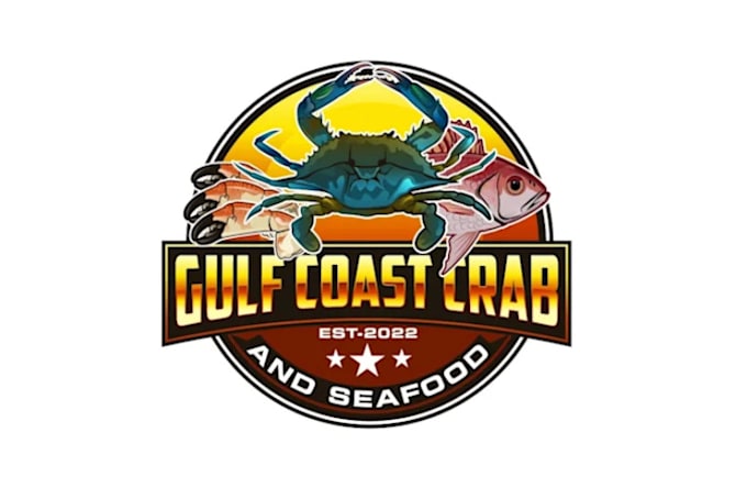 create awesome and gorgeous seafood logo design