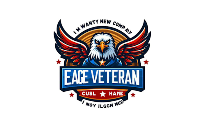 design eye catching monogram veteran businesses logo