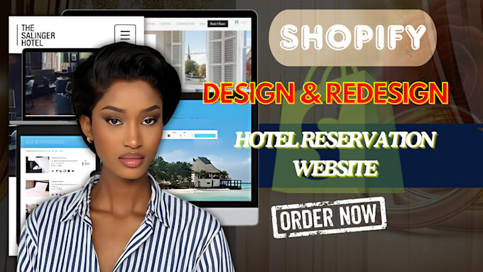 build shopify hotel reservation website spa booking website travel website