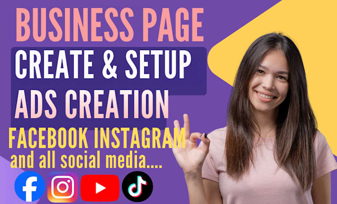 create and setup facebook business page meta ads instagram