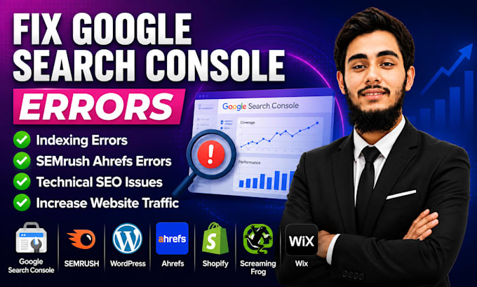 fix technical seo audit errors and google search console indexing issues