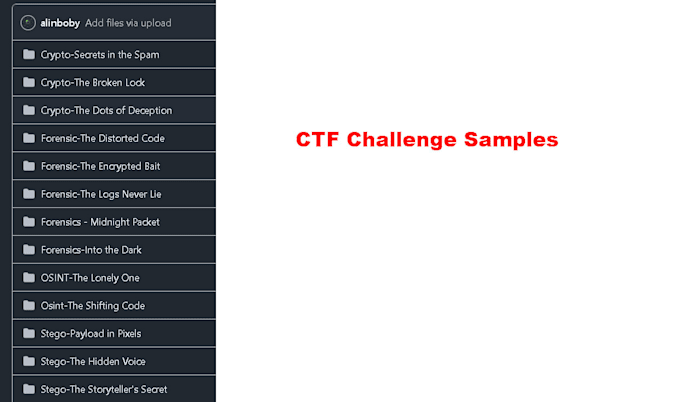 create and solve challenges for ctf and cyberdrill competitions