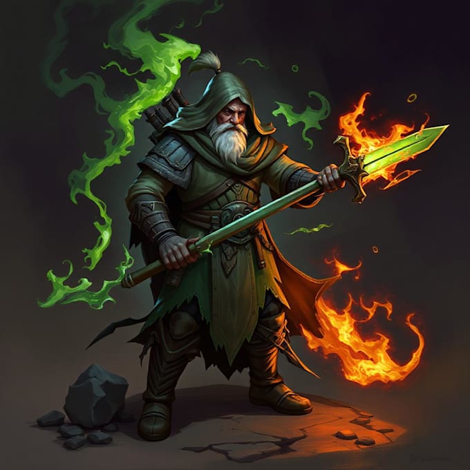 dnd character art and dnd character art
