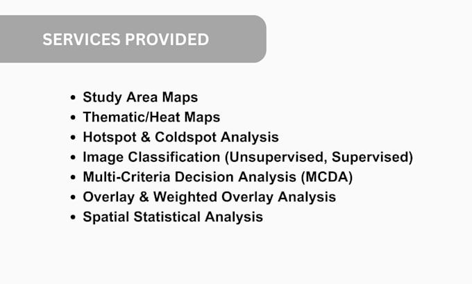 do spatial analysis and create attractive maps