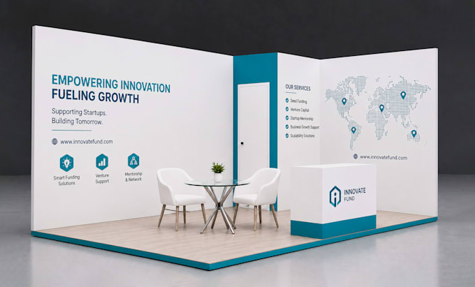 do booth design, exhibition stand, and trade show booth