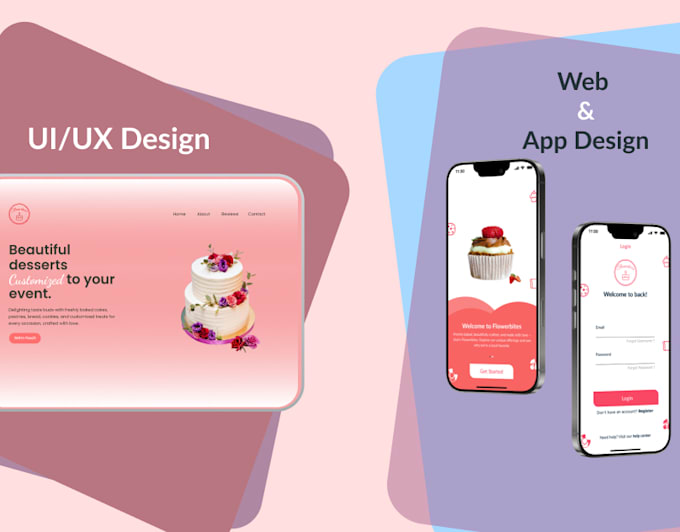 design UI UX for web and mobile