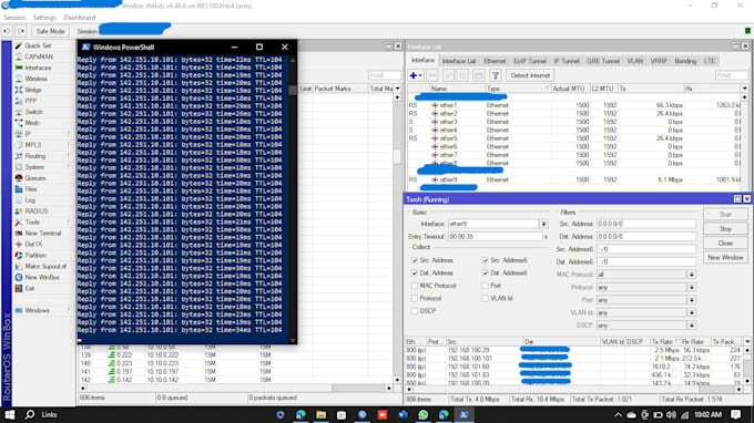 network setup and security hardening