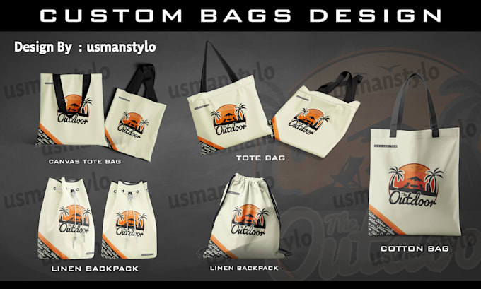 create tote bag designs according to your required