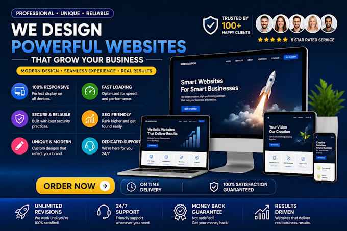 design redesign and develop wordpress websites