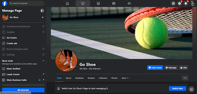 create facebook account fb page setup for businesses