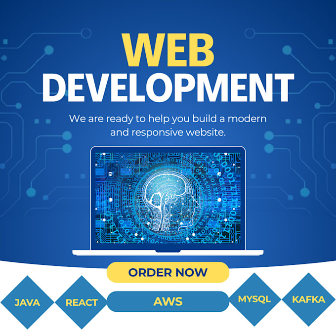 handle your website development as a full stack developer