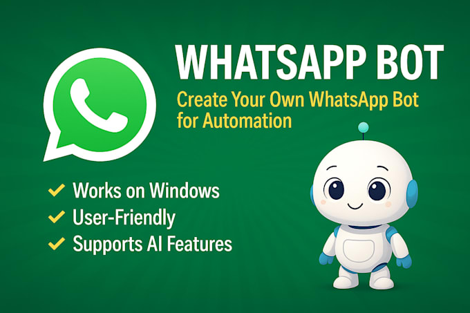 create a whatsapp bot with a free API