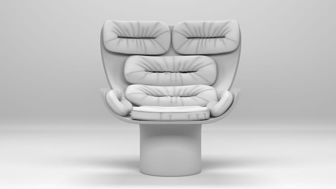 create 3d model in high quality