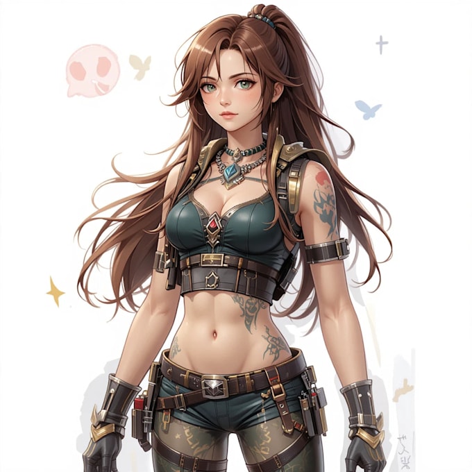 3d character models for games, animation, and 3d printing