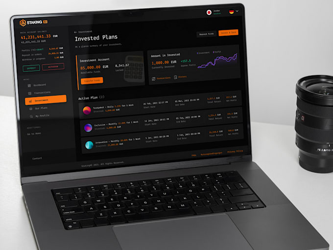 develop ai crypto website, saas, nft website, memecoin website 3d interactive