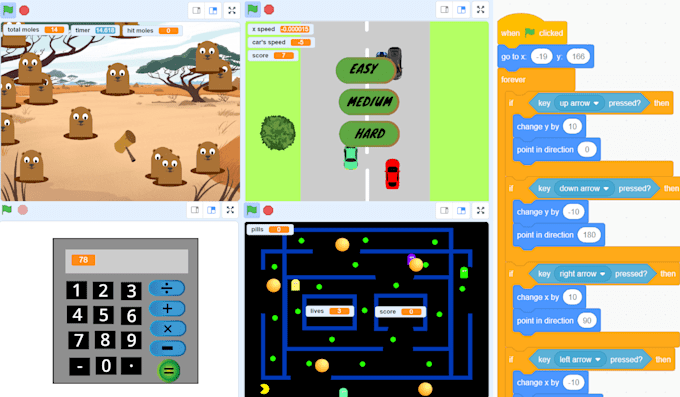Teach coding, math and science to kids ages 5 to 15 by Tech_spark_ | Fiverr