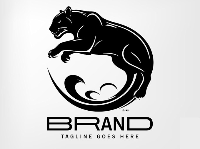 design a proffesional panther logo for your company
