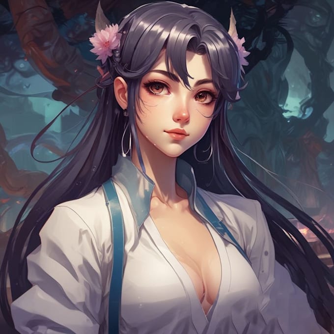 draw anime characters and oc for you