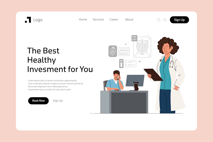 create people or character flat illustration for your websites , apps, etc