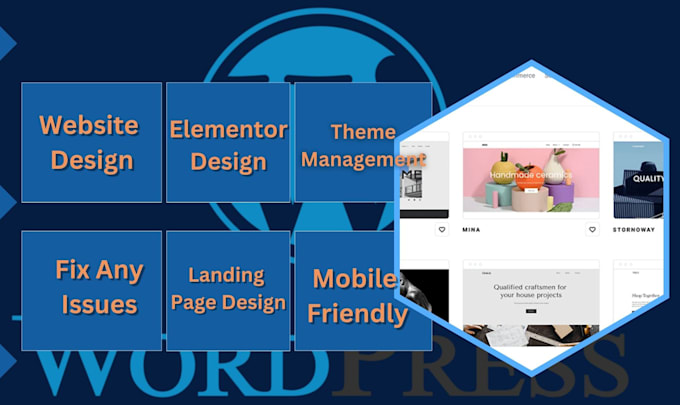 fix wordpress issues customize and design your website