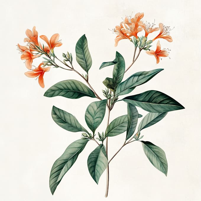 do botanical illustration art for you