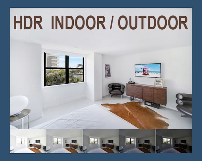 do real estate hdr photo editing