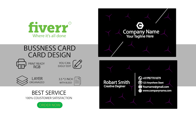 creative business card  template