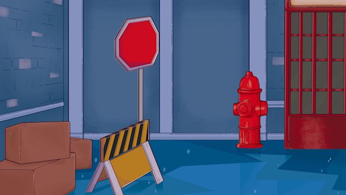 draw 2d background layouts for animation and more