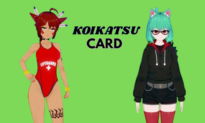 do custom koikatsu character card, koikatsu model