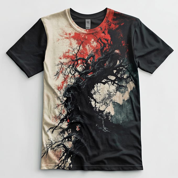 create custom, text, and typography tshirt design