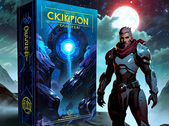 paint a great cover for sci fi, fantasy book