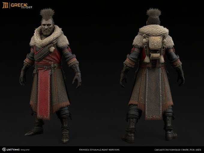 Design high quality 2d game character for unity, unreal engine game by ...
